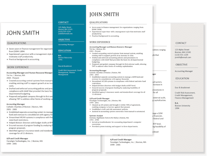 resume builder